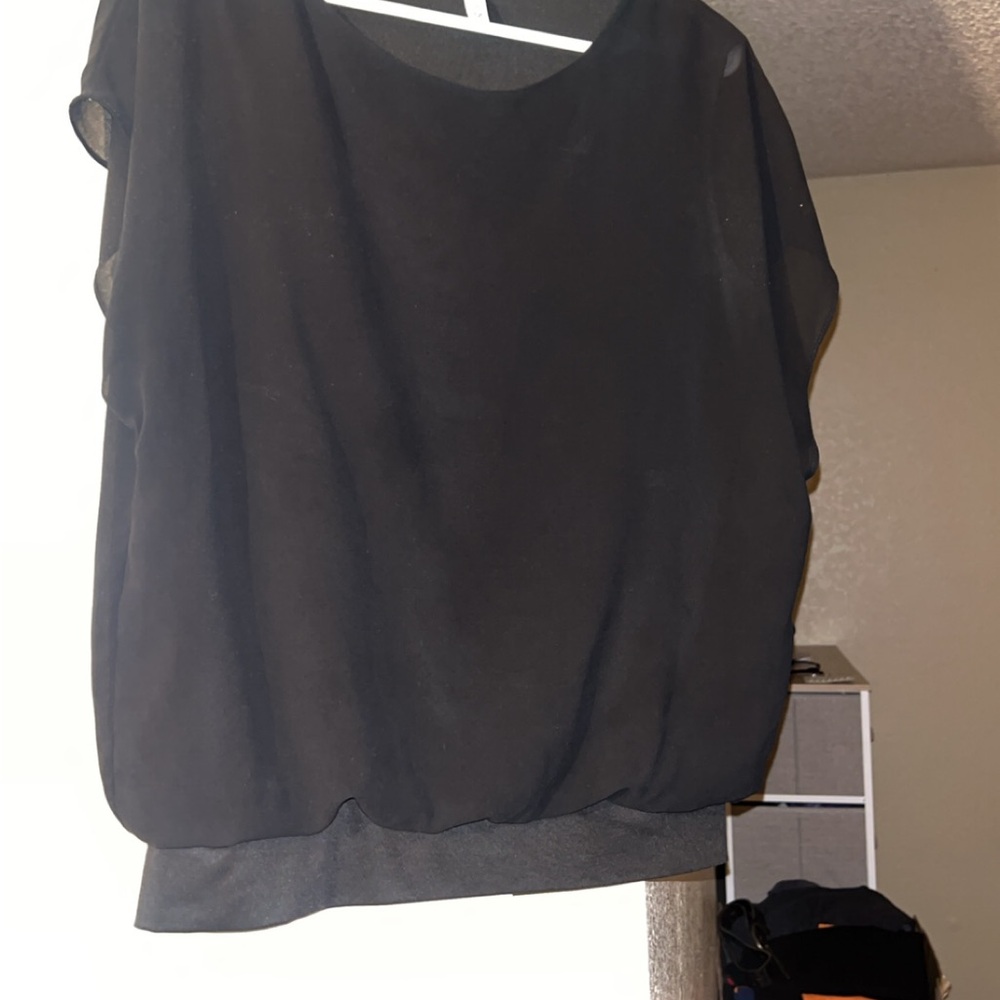 Elegant Black Women's Top